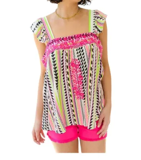 Andree By Unit - Francesca Embroidered Top