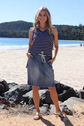 Betty Basics | Audrey Tank Nautical