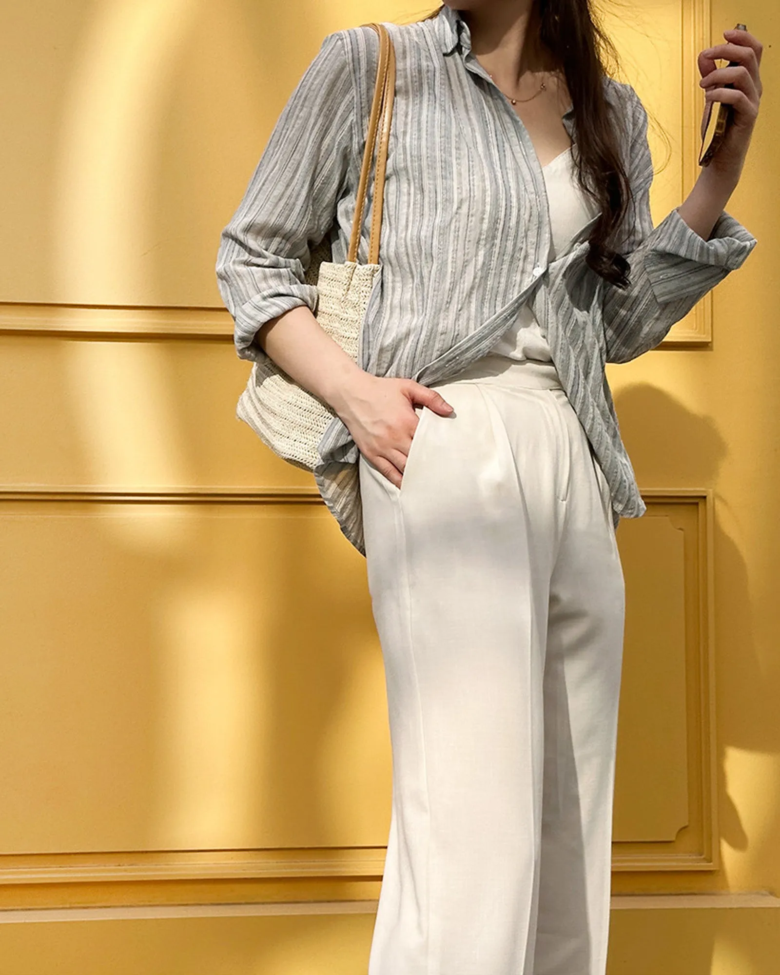 Breezing Silky Slacks