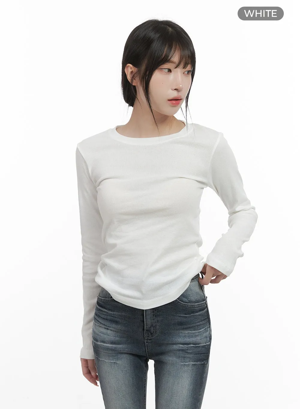 Cozy Cotton Long Sleeve Tee CS413