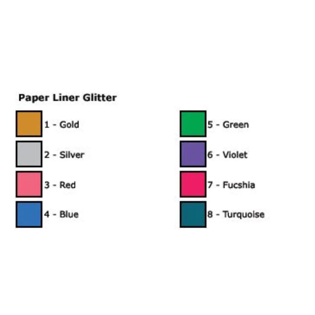 Dala Glitter Paper Liner 30ml