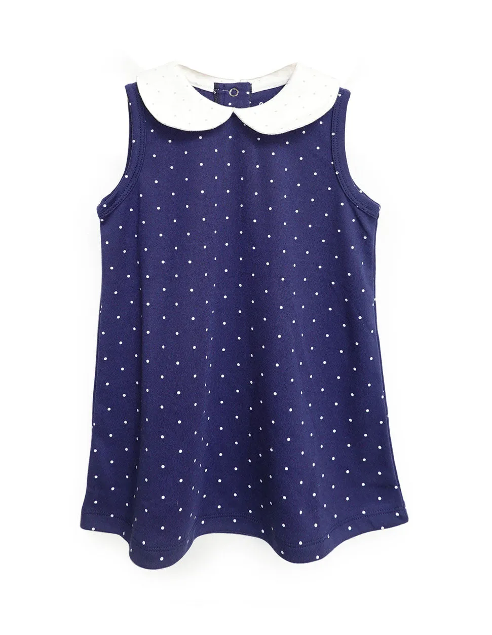 Dotti Collared Sleeveless A Line Girl Dress