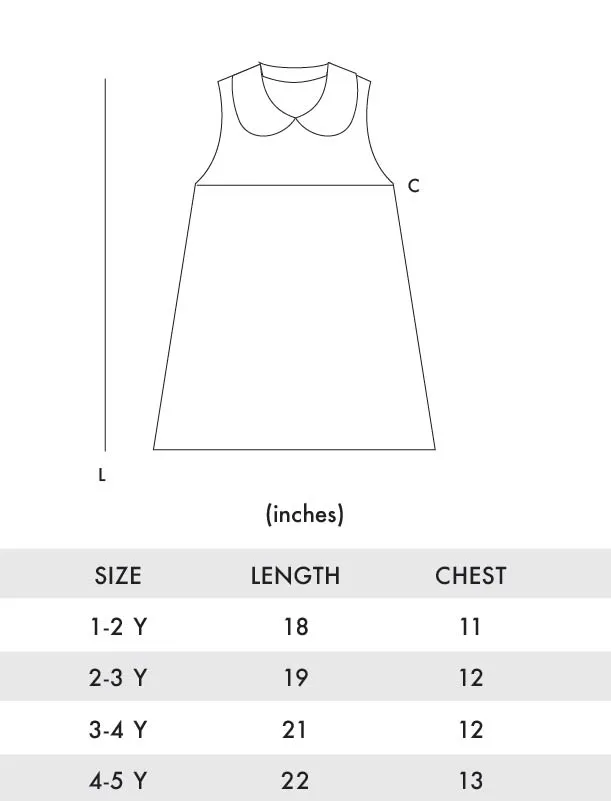 Dotti Collared Sleeveless A Line Girl Dress