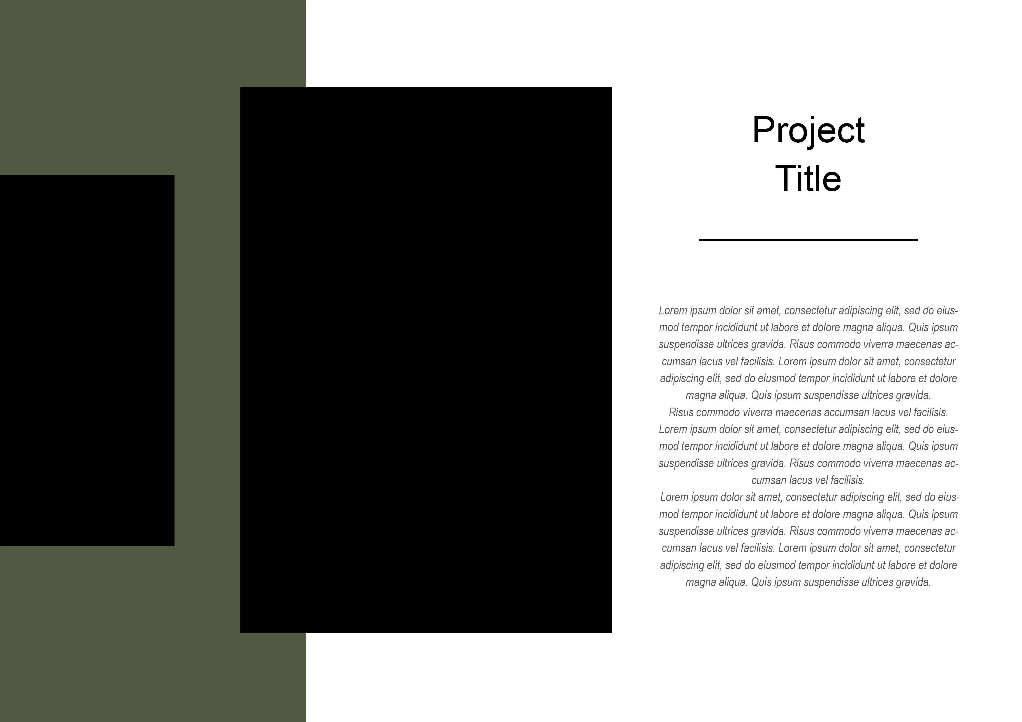 Free Professional Portfolio Templates for Architects