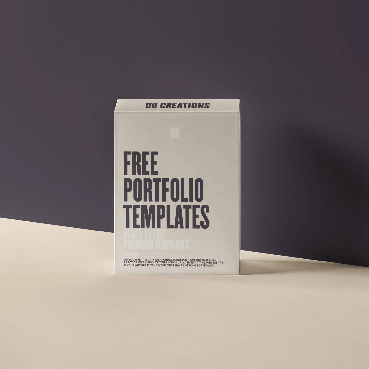 Free Professional Portfolio Templates for Architects