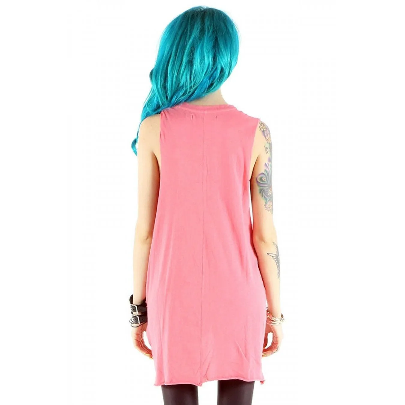 LA Sirena Coral Muscle Tank