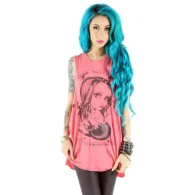 LA Sirena Coral Muscle Tank