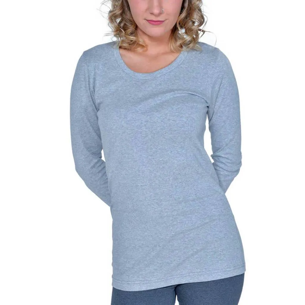 Long Sleeve Perfect Crewneck Tee (W)