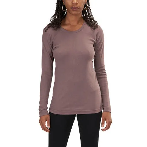 Long Sleeve Perfect Crewneck Tee (W)
