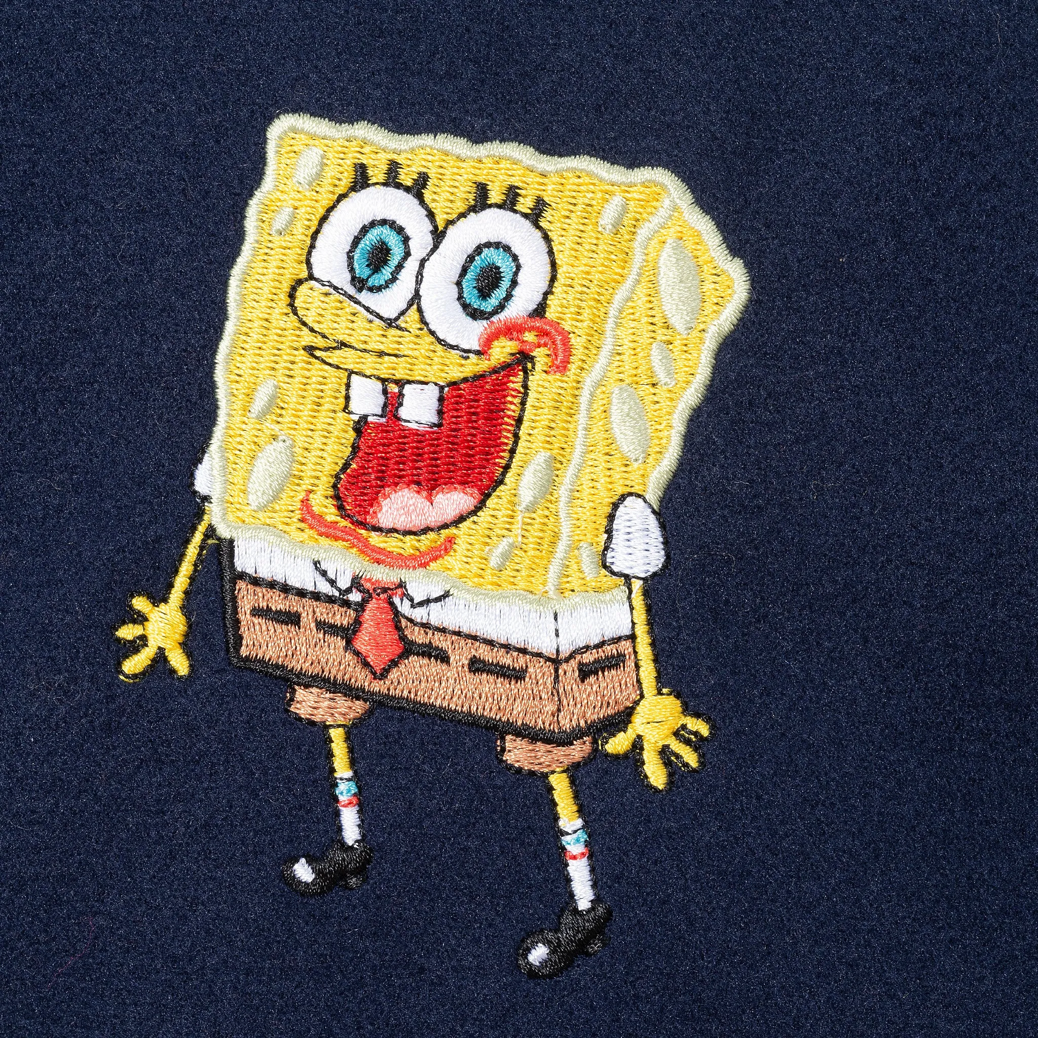 SpongeBob SquarePants™ x Andy & Evan® | Kids (2-12) Patchwork Color-Blocked Varsity Jacket