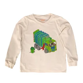 Trash Truck:Natural Organic Long Sleeve